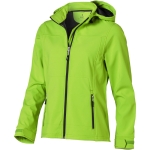 Damen-Softshelljacke mit Kapuze aus Polyester, 300 g/m2, Elevate Life zweite Ansicht