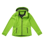 Damen-Softshelljacke mit Kapuze aus Polyester, 300 g/m2, Elevate Life