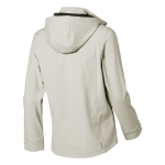 Damen-Softshelljacke mit Kapuze aus Polyester, 300 g/m2, Elevate Life dritte Rückansicht