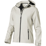 Damen-Softshelljacke mit Kapuze aus Polyester, 300 g/m2, Elevate Life zweite Ansicht