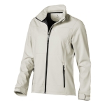 Damen-Softshelljacke mit Kapuze aus Polyester, 300 g/m2, Elevate Life dritte Ansicht