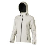 Damen-Softshelljacke mit Kapuze aus Polyester, 300 g/m2, Elevate Life vierte Ansicht