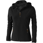 Damen-Softshelljacke mit Kapuze aus Polyester, 300 g/m2, Elevate Life