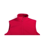 Bunte atmungsaktive Softshell-Westen bedrucken, MKT Balmax farbe rot fünfte Ansicht