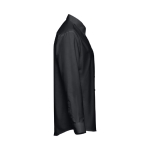 Herren-Hemd aus Baumwolle und Polyester, 130 g/m2, THC Tokyo farbe schwarz vierte Ansicht