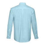 Herren-Hemd aus Baumwolle und Polyester, 130 g/m2, THC Tokyo farbe hellblau