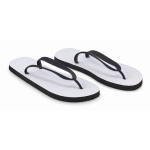 Flipflops mit Sublimationstechnik bedrucken farbe schwarz