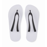 Flipflops mit Sublimationstechnik bedrucken farbe schwarz zweite Ansicht