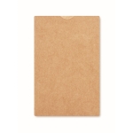 Kartenspiel aus recycelten Papier für ein nachhaltiges Image farbe beige siebte Ansicht