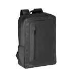 Wasserdichter, gepolsterter Laptoprucksack bedrucken, 15,6'' farbe schwarz