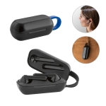 In-Ear Kopfhörer mit Bluetooth 5.0 in Ladebox in Schwarz als Giveaway Ansicht in vielen Farben