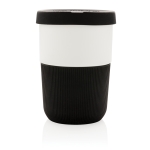 Nachhaltige Kaffeetasse To Go Tasse in  verschiedenen Farben, 380 ml farbe schwarz zweite Ansicht