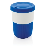 Nachhaltige Kaffeetasse To Go Tasse in  verschiedenen Farben, 380 ml farbe blau