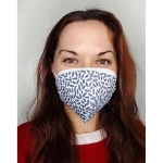 Hülle für Maske FFP2 in Weiß mit Logo bedrucken farbe weiß