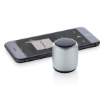 Bluetooth-Lautsprecher Pocket farbe silber zweite Ansicht