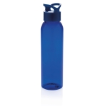 BPA-freie Trinkflasche auf Kunststoff mit Logo bedrucken, 650 ml farbe blau