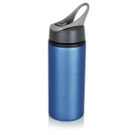 BPA-freie Aluminiumflasche mit Klappmechanismus, 800 ml farbe blau