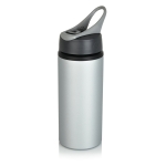 BPA-freie Aluminiumflasche mit Klappmechanismus, 800 ml farbe grau