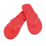 Flipflops für den Sommer bedrucken farbe rot