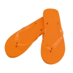 Flipflops für den Sommer bedrucken farbe orange