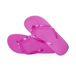 Flipflops für den Sommer bedrucken farbe pink erste Ansicht