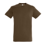 Unisex T-Shirts aus 100 % Baumwolle, 150 g/m2, SOL'S Regent farbe braun zweite Ansicht