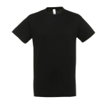 Unisex T-Shirts aus 100 % Baumwolle, 150 g/m2, SOL'S Regent farbe schwarz dritte Ansicht