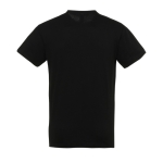 Unisex T-Shirts aus 100 % Baumwolle, 150 g/m2, SOL'S Regent farbe schwarz seitliche Ansicht