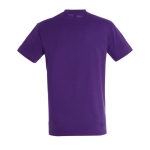 Unisex T-Shirts aus 100 % Baumwolle, 150 g/m2, SOL'S Regent farbe violett Rückansicht