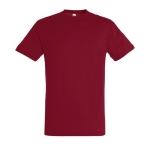 Unisex T-Shirts aus 100 % Baumwolle, 150 g/m2, SOL'S Regent farbe dunkelrot zweite Ansicht