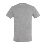 Unisex T-Shirts aus 100 % Baumwolle, 150 g/m2, SOL'S Regent farbe grau mamoriert Rückansicht