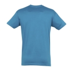 Unisex T-Shirts aus 100 % Baumwolle, 150 g/m2, SOL'S Regent farbe cyan-blau seitliche Ansicht