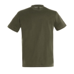 Unisex T-Shirts aus 100 % Baumwolle, 150 g/m2, SOL'S Regent farbe militärgrün Rückansicht