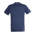 Unisex T-Shirts aus 100 % Baumwolle, 150 g/m2, SOL'S Regent farbe jeansblau Rückansicht