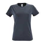 Günstiges Damen-T-Shirt aus 100 % Baumwolle, 150 g/m2, SOL'S Regent farbe titan