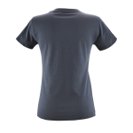 Günstiges Damen-T-Shirt aus 100 % Baumwolle, 150 g/m2, SOL'S Regent farbe titan Rückansicht