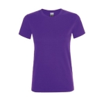 Günstiges Damen-T-Shirt aus 100 % Baumwolle, 150 g/m2, SOL'S Regent farbe violett zweite Ansicht