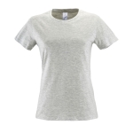 Günstiges Damen-T-Shirt aus 100 % Baumwolle, 150 g/m2, SOL'S Regent farbe hellgrau