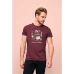 T-Shirts aus Baumwolle bedrucken, 150 g/m2, SOL'S Regent Fit farbe bordeaux