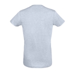 T-Shirts aus Baumwolle bedrucken, 150 g/m2, SOL'S Regent Fit farbe blau mamoriert Rückansicht