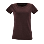 T-Shirts aus Baumwolle für Damen bedrucken, 150 g/m2, SOL'S Regent Fit farbe bordeaux