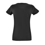 T-Shirts aus Baumwolle für Damen bedrucken, 150 g/m2, SOL'S Regent Fit farbe schwarz Rückansicht