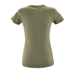 T-Shirts aus Baumwolle für Damen bedrucken, 150 g/m2, SOL'S Regent Fit farbe khaki Rückansicht