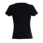 Damen-T-Shirt aus 100 % Baumwolle, 150 g/m2, SOL'S Miss farbe schwarz Rückansicht