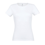 Damen-T-Shirt aus 100 % Baumwolle, 150 g/m2, SOL'S Miss farbe weiß neunte Ansicht