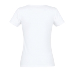 Damen-T-Shirt aus 100 % Baumwolle, 150 g/m2, SOL'S Miss farbe weiß Rückansicht