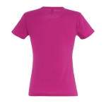 Damen-T-Shirt aus 100 % Baumwolle, 150 g/m2, SOL'S Miss farbe pink Rückansicht