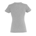 Damen-T-Shirt aus 100 % Baumwolle, 150 g/m2, SOL'S Miss farbe grau mamoriert Rückansicht