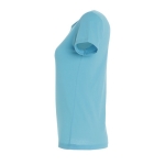 Damen-T-Shirt aus 100 % Baumwolle, 150 g/m2, SOL'S Miss farbe hellblau seitliche Ansicht