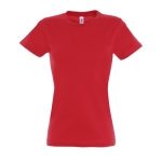 Damen-T-Shirt aus 100 % Baumwolle in vielen Farben, 190 g/m2, SOL'S Imperial farbe rot fünfte Ansicht